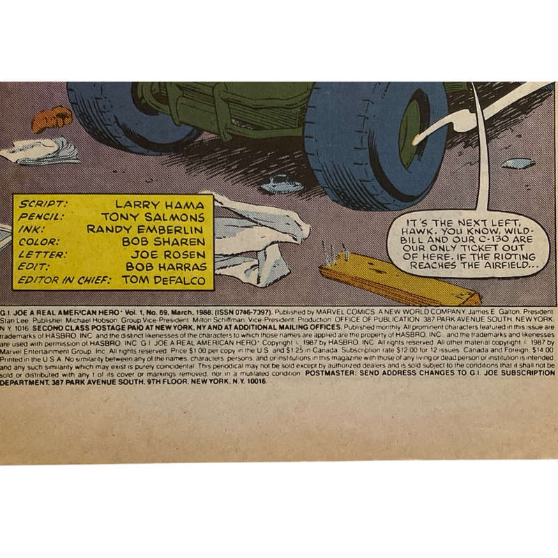 G.I. Joe 5 Issue Set - Issues 68, 69 & 76 Softcover