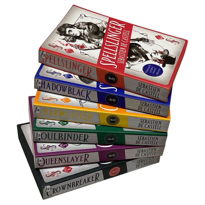 2019 The Spellslinger Series By Sebastien de Castell, 6 Books Collection Softcover