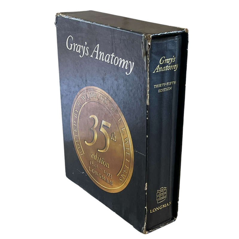 1973 Gray's Anatomy 35th Edition By Rodger Warwick & Peter L. Williams Hardcover w/Dustjacket