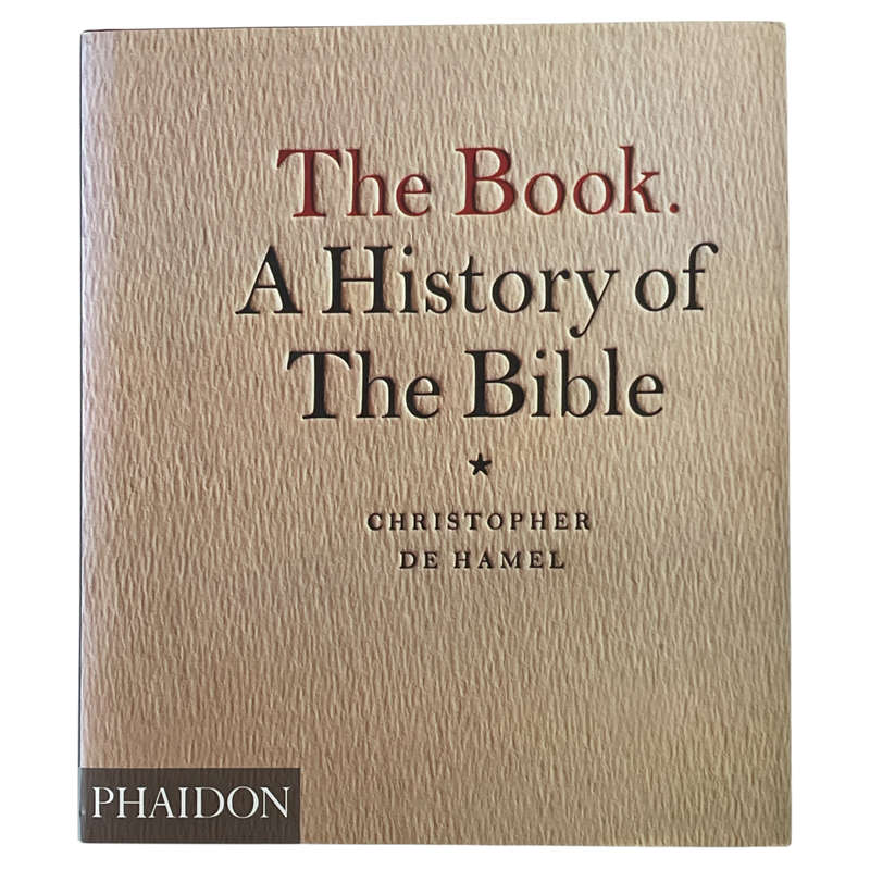 2001 The Book. A History of The Bible by Christopher De Hamel Hardcover w/Dustjacket