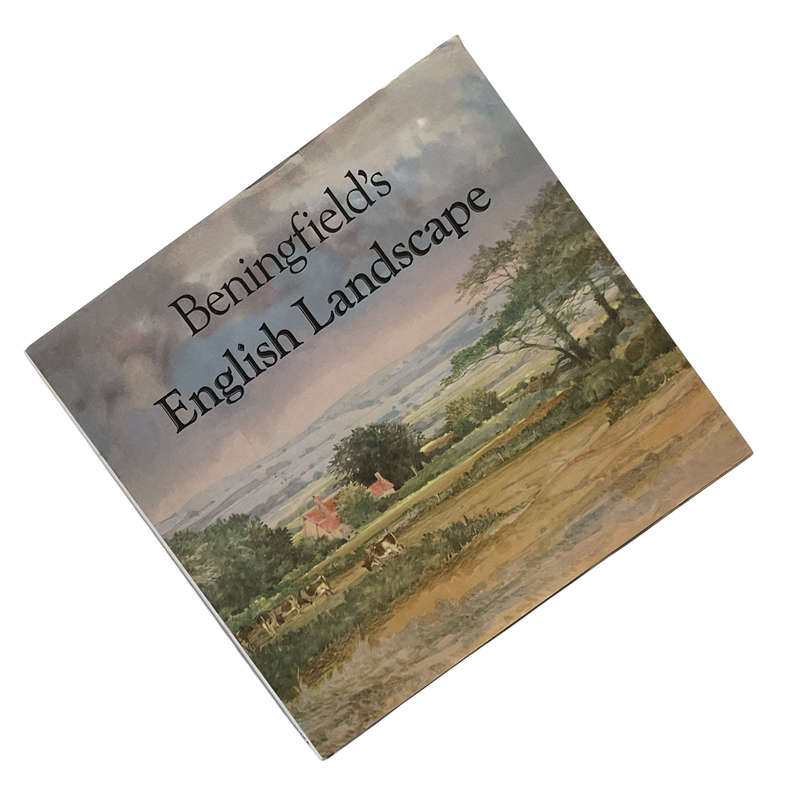 1985 Beningfiel's English Landscape by Gordon Beningfield Hardcover w/Dustjacket