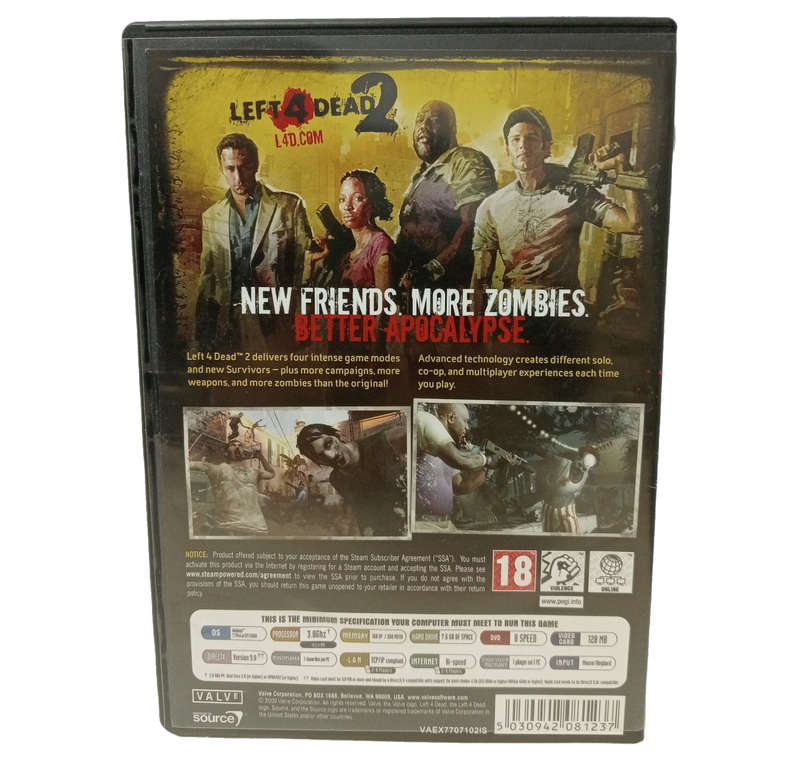 Left 4 Dead 2 PC (DVD)