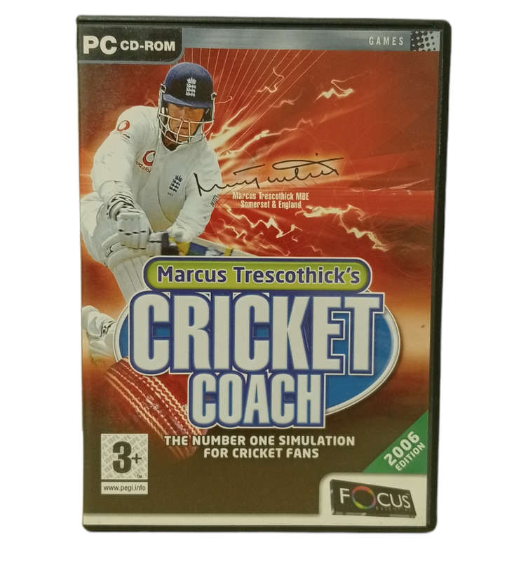 Marcus Trescothick's Cricket Coach PC (DvD)