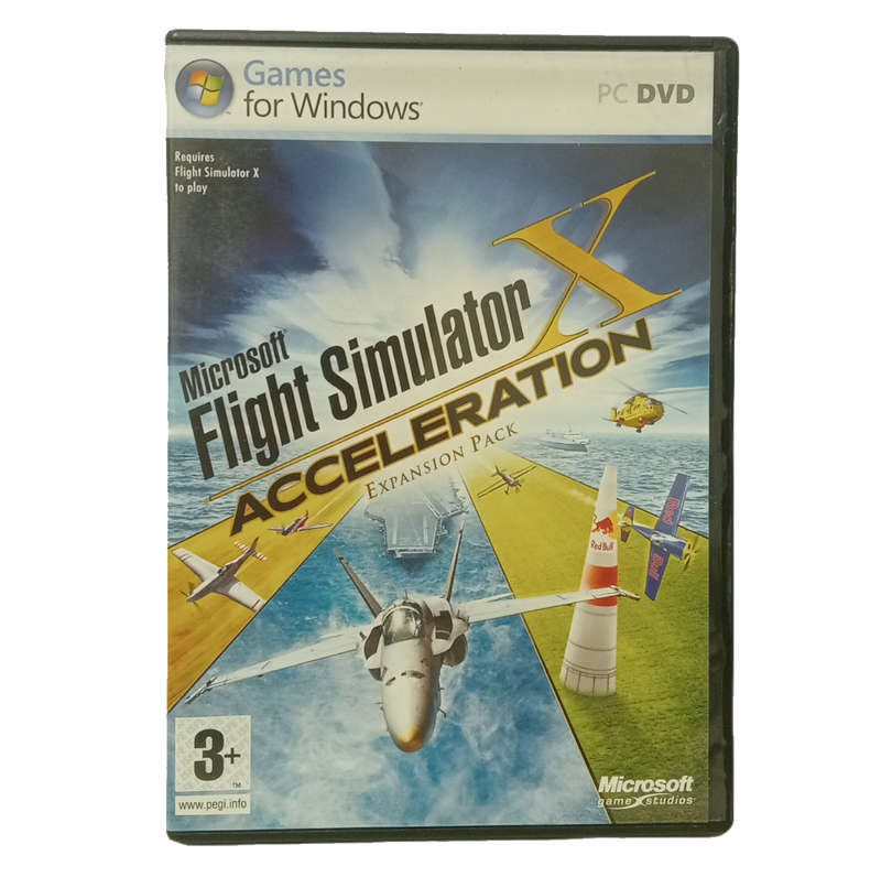 Microsoft Flight Simulator X: Acceleration Expansion Pack PC (DvD)