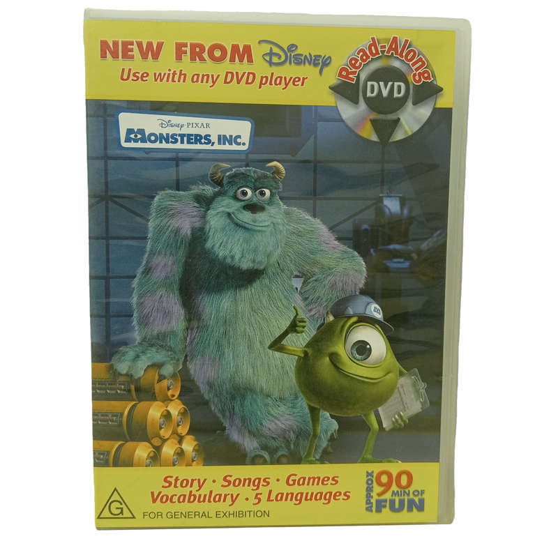 Monsters Inc DVD Read-Along DVD
