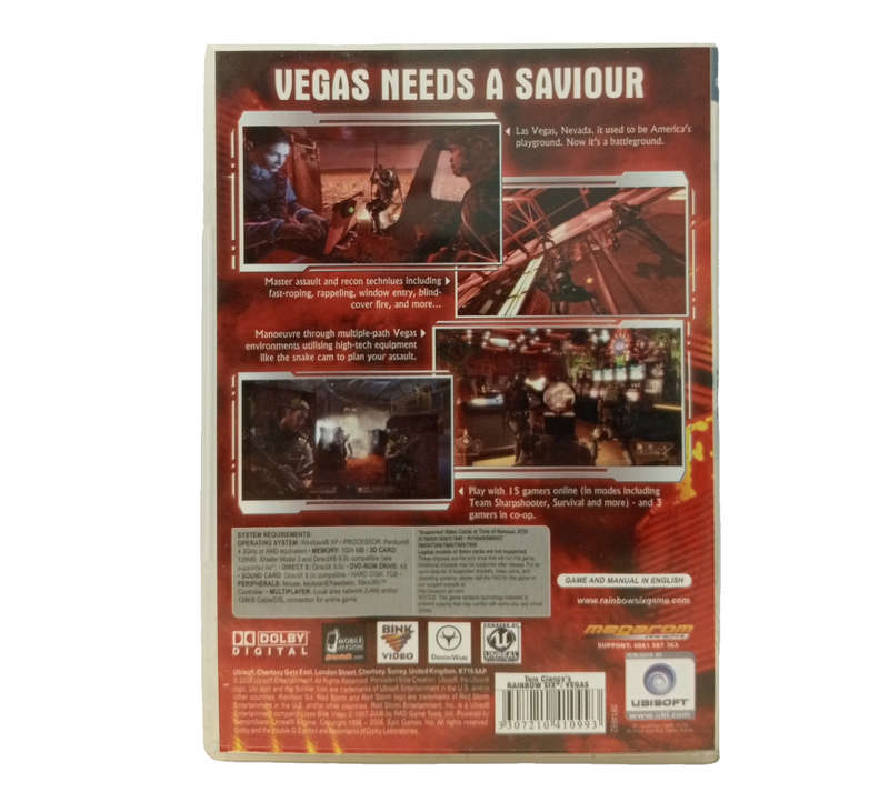 Exclusive - Tom Clancy's Rainbow Six: Vegas PC (DVD)