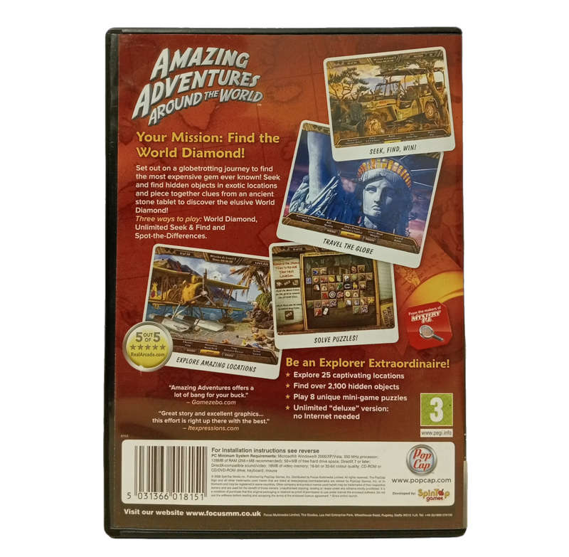 Amazing Adventures Around the World PC (CD)