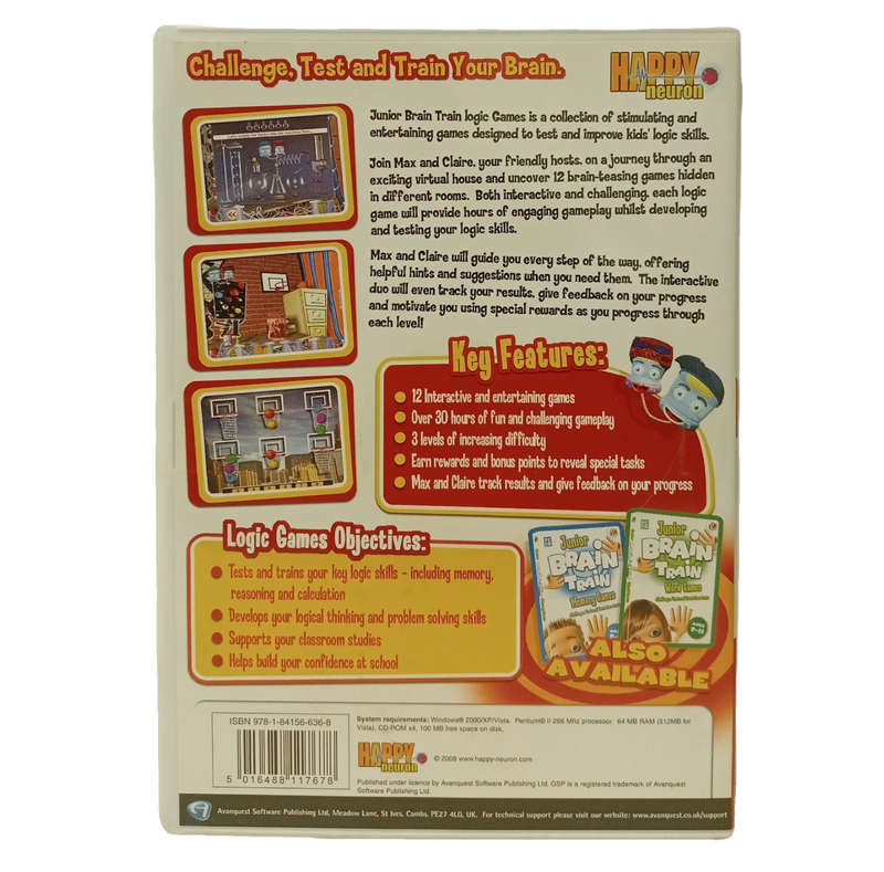 Junior Brain Train - Logic Games PC (CD)