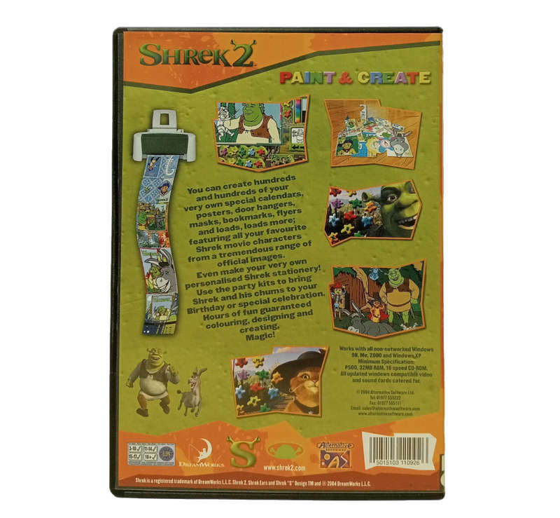 Shrek 2 - Paint & Create PC (CD)
