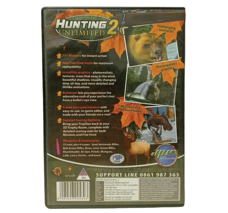 Hunting Unlimited 2 PC (CD)