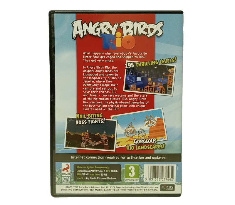 Angry Birds: Rio PC (CD)