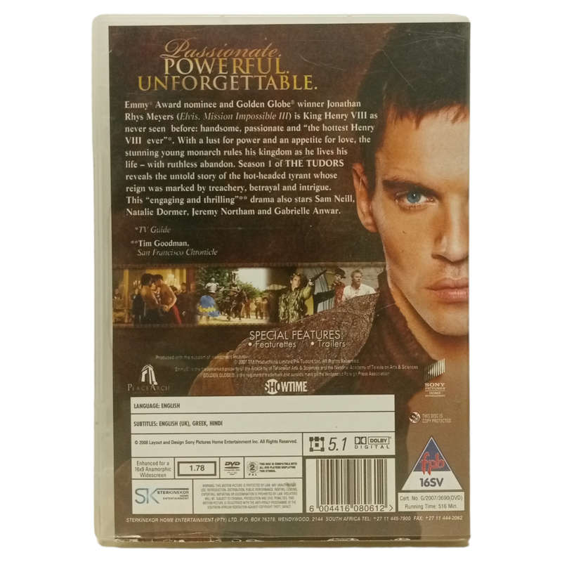 The Tudors - The Complete 1st Season DVD