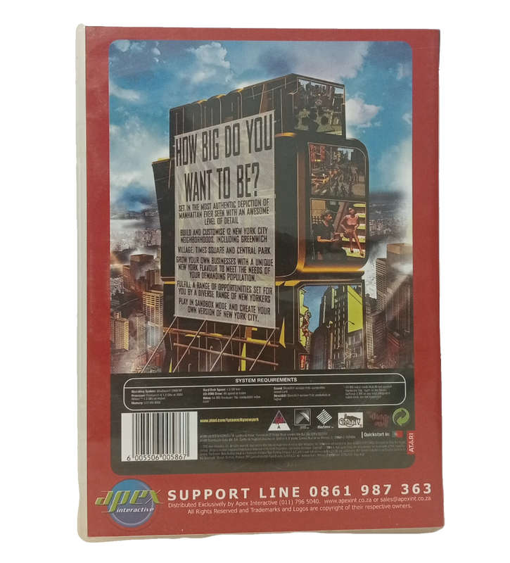 Tycoon City New York PC (DvD)
