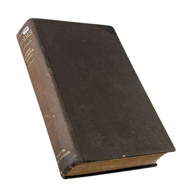 1933 Rhodes by Sarah Gertrude Millin First Edition Hardcover w/o Dustjacket