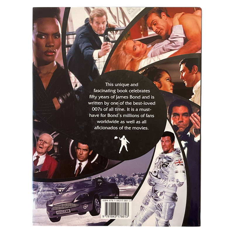 2012 Bond on Bond, The Ultimate Book of 50 Years of Bond Movies by Rodger Moore Hardcover w/Dustjack