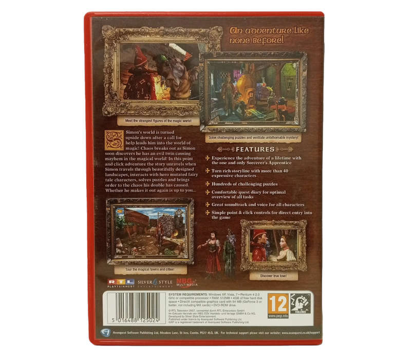 Simon the Sorcerer - Chaos Is The Spice Of Life PC (DVD)