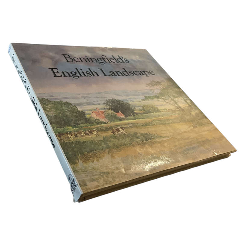1985 Beningfiel's English Landscape by Gordon Beningfield Hardcover w/Dustjacket