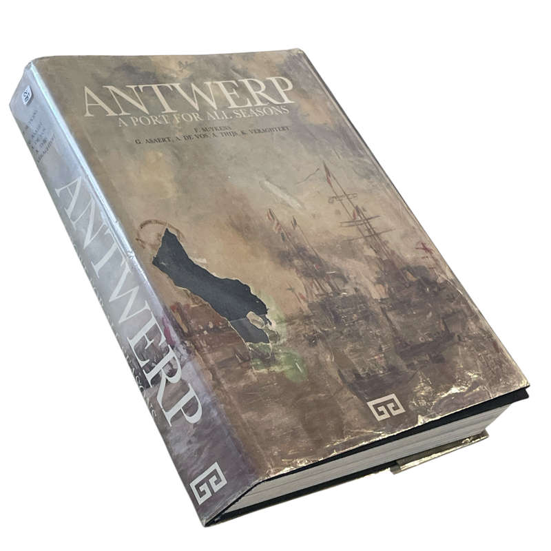 1986 Antwerp A Port for All Seasons F.Sukens, G.Asaert, A.De Vos, A.Thijs, K.Veraghtert Hardcover w/