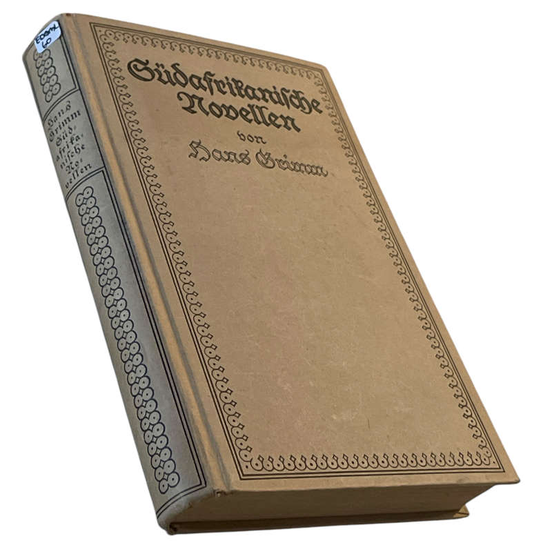 1942 Sudafrikanische Novellen By Hans Grimm Hardcover w/o Dustjacket