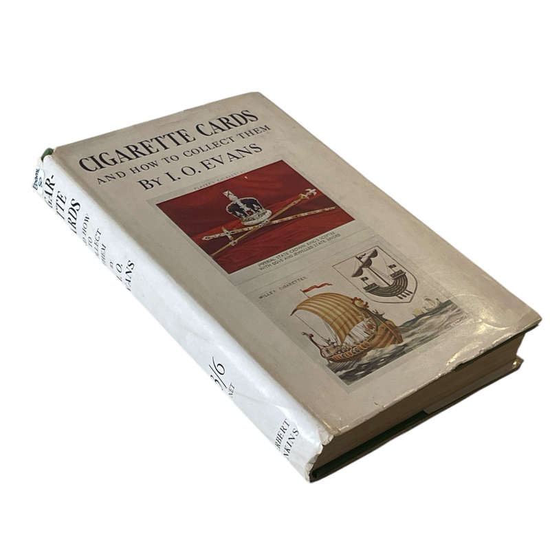 1937 Cigarette Cards And How To Collect Them by I.O Evans Hardcover w/Dustjacket