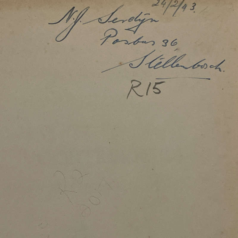 1942 Handleiding vir leiers van die Voortrekkers Hardcover w/o Dustjacket