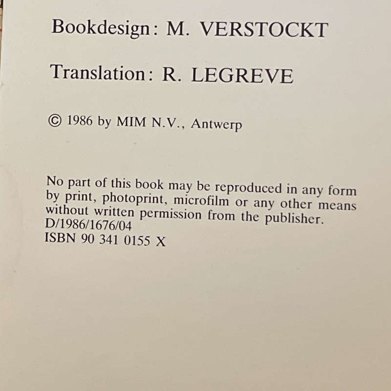 1986 Antwerp A Port for All Seasons F.Sukens, G.Asaert, A.De Vos, A.Thijs, K.Veraghtert Hardcover w/