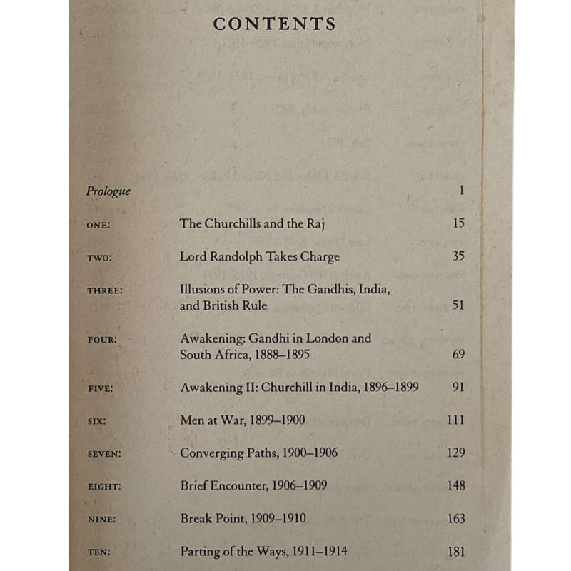 2008 Gandhi & Churchill, The Epic Rivalry that Destroyed an Empire and Forged our Age by Arthur Herm