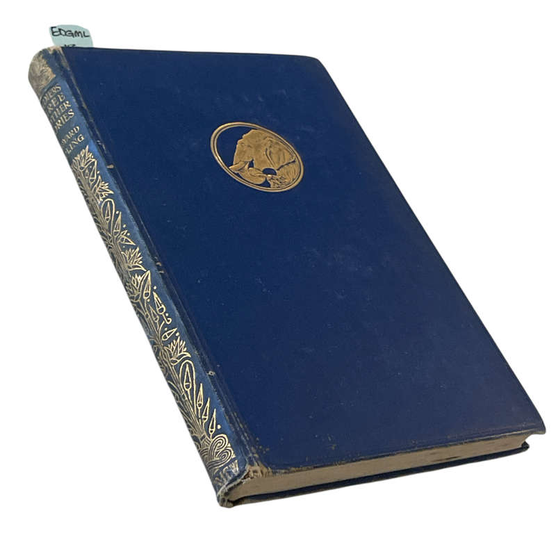 1930 Soldiers Three, The Story Of The Gadsbys In Black And White By Rudyard Kipling Hardcover w/o Du