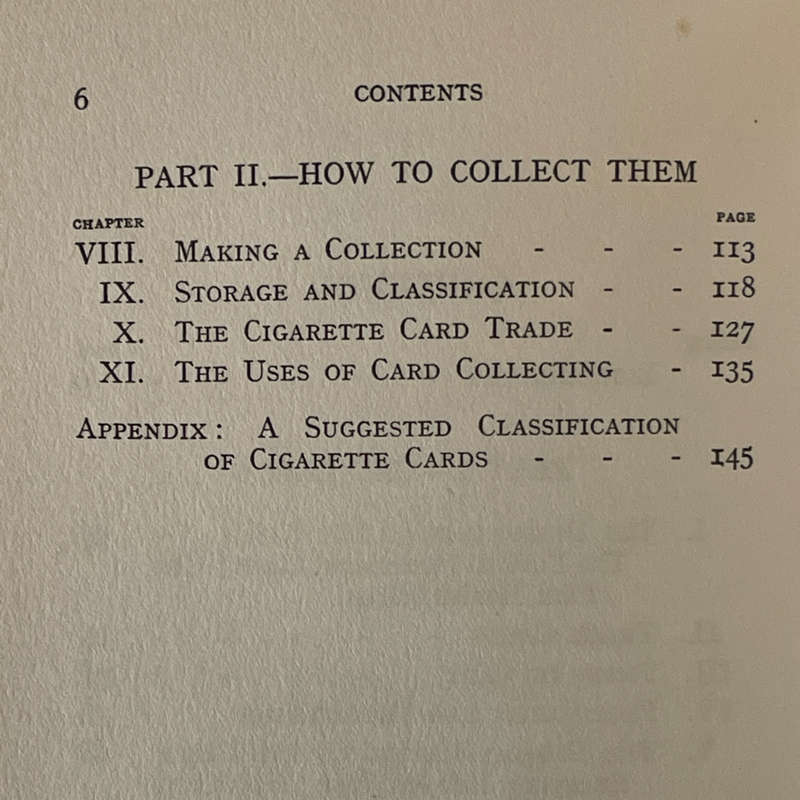 1937 Cigarette Cards And How To Collect Them by I.O Evans Hardcover w/Dustjacket