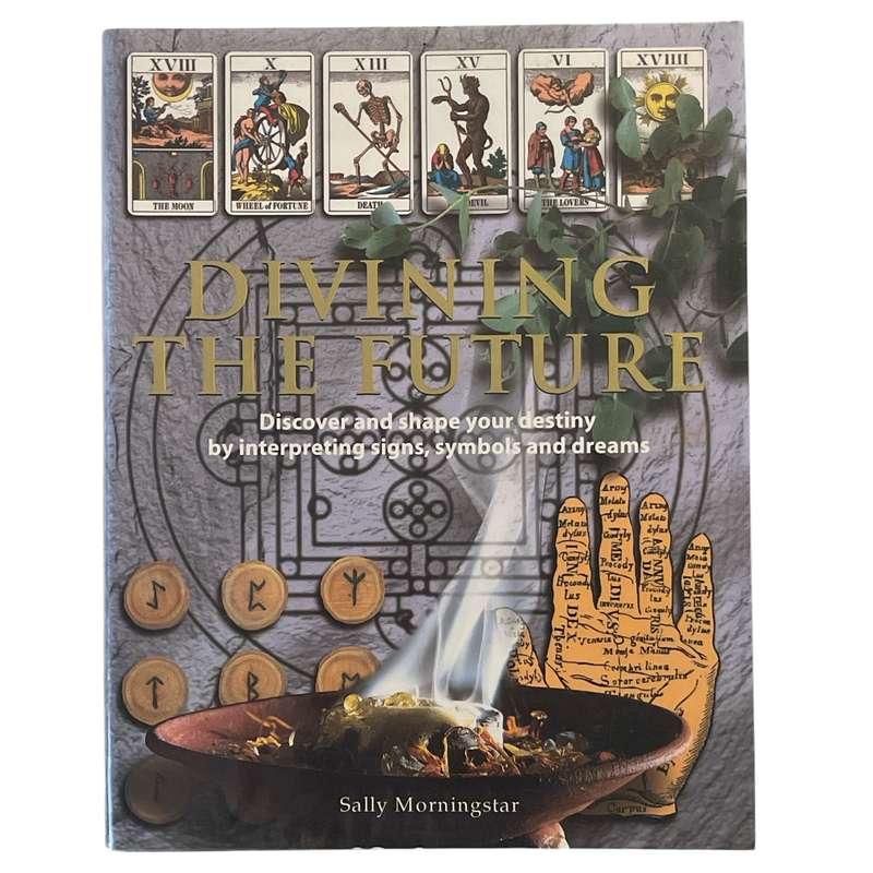 2000 Divining the Future by Sally Morningstar Hardcover w/Dustjacket
