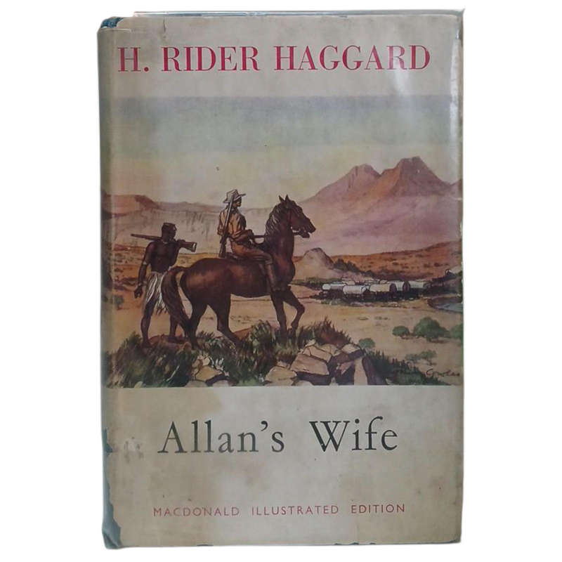 1889 Allan's Wife By H.Rider Haggard Hardcover w/Dustjacket