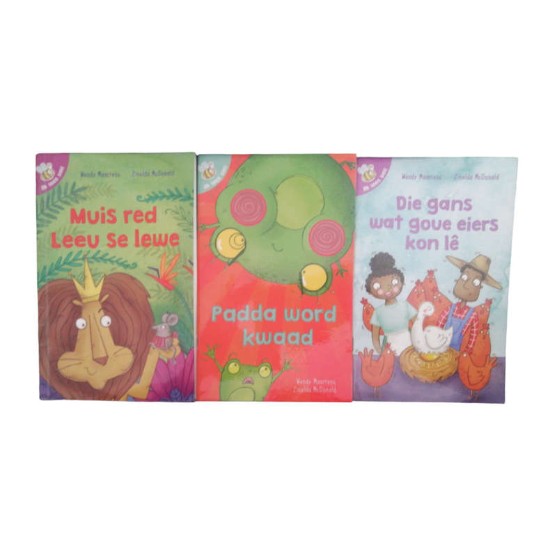 6 Book Set- Afrikaans Children's Books Softcover
