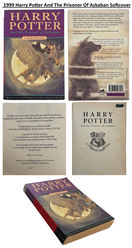 Harry Potter Book 1-7 Set and Harry Potter And The Cursed Child by J. K. Rowling  1997 Harry Potter