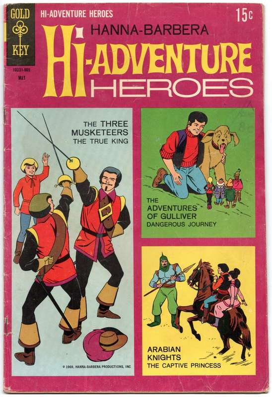1969 Hi-Adventure Heroes Issue 1 VF Softcover
