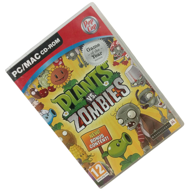 Plants Vs Zombies PC (CD)
