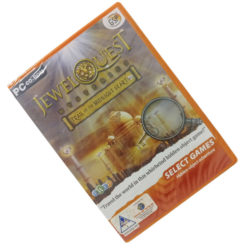 Jewel Quest Mysteries - Trail of the Midnight Heart PC (CD) [Factory sealed]