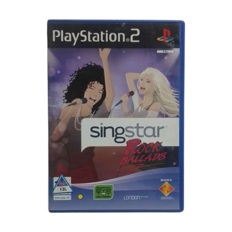 Singstar - Rock Ballads PlayStation 2