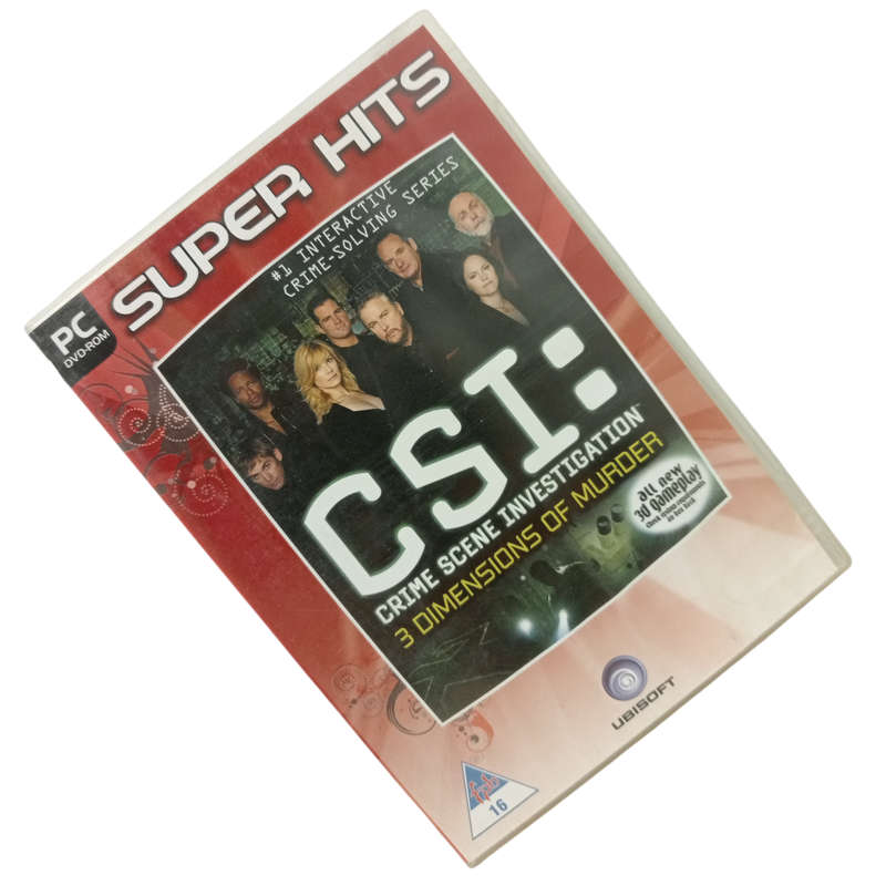 CSI: Crime Scene Investigation 3 Dimensions Of Murder PC (DVD)