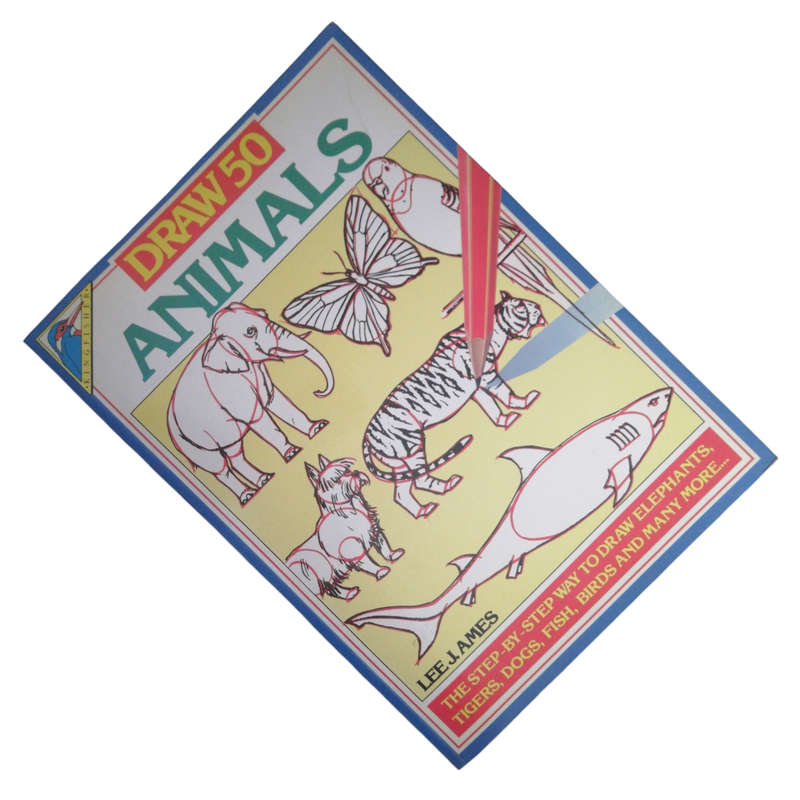 1998 Draw 50 Animals by Lee J. Ames Softcover