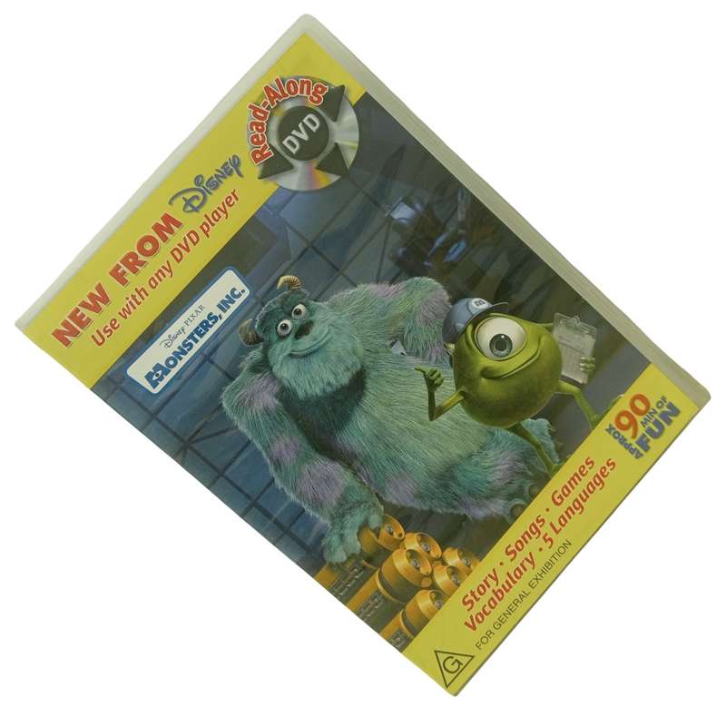 Monsters Inc DVD Read-Along DVD
