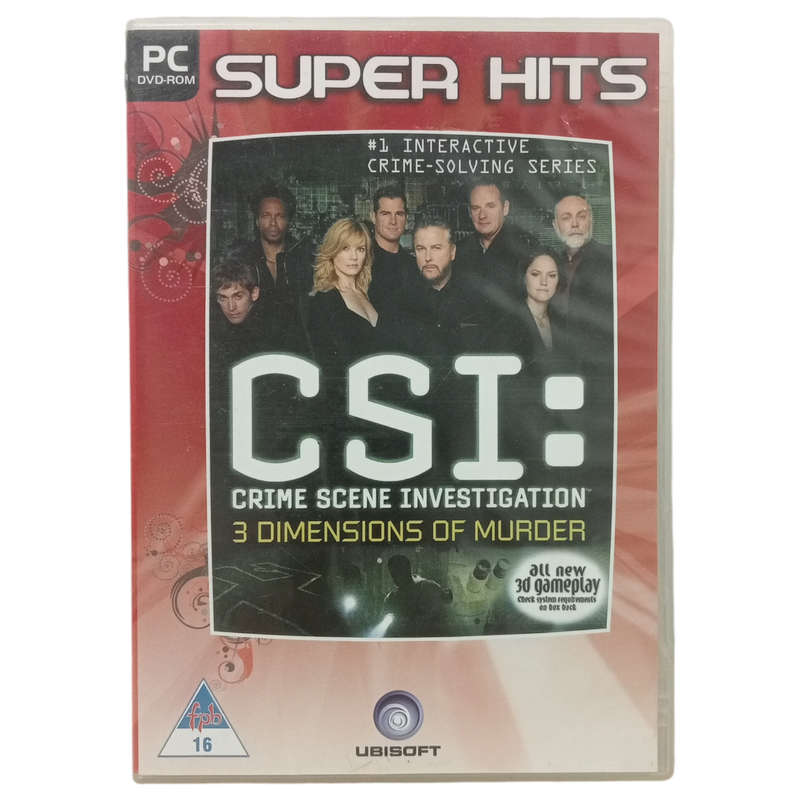 CSI: Crime Scene Investigation - 3 Dimensions Of Murder PC (DVD)