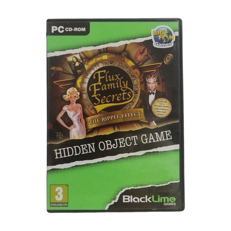 Hidden Object Game - Flux Family Secrets The Ripple Effect PC (CD)