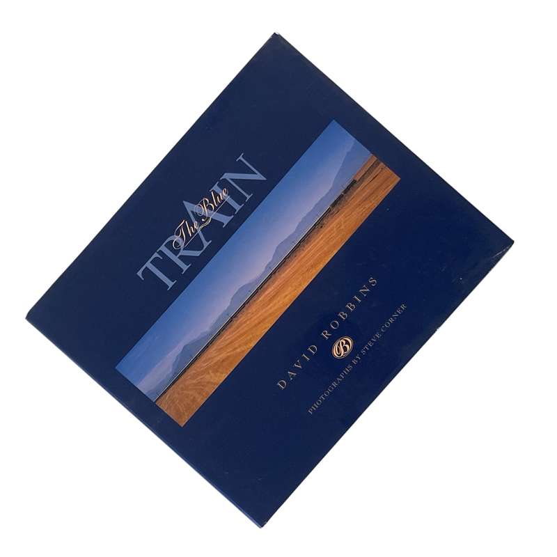 1993 The Blue Train by David Robbins Hardcover w/Dustjacket