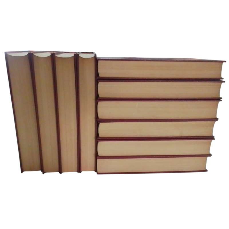 1956 Grolier Classics - Classic Appreciated Society Volume 1-10 set Hardcover w/o Dustjackets