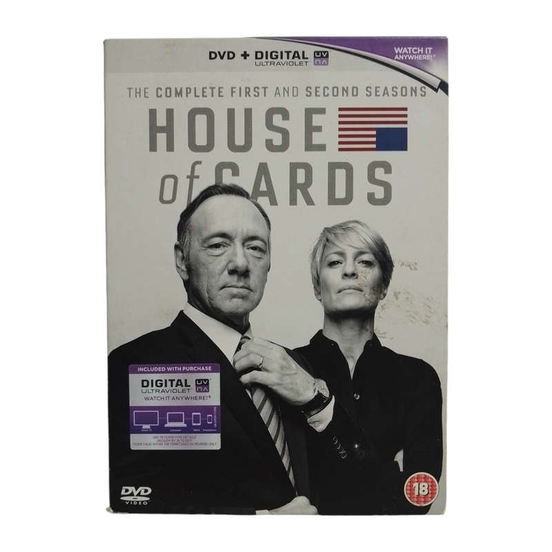 House Of Cards - Season 1-2 DVD
