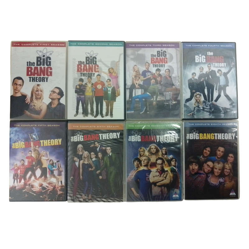 The Big Bang Theory - Season 1-8 [Season 7 factory sealed]