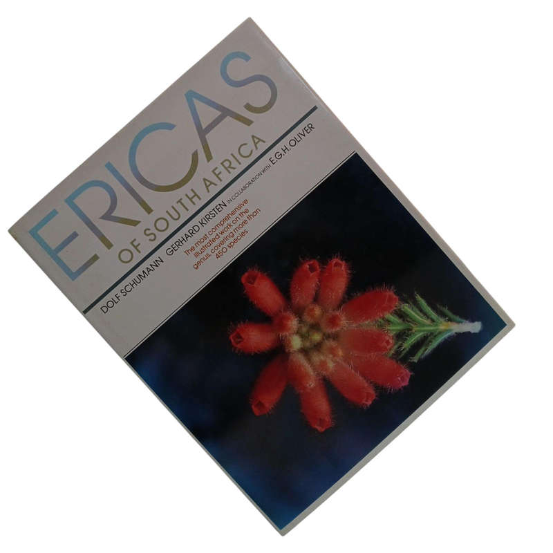 1992 Ericas of South Africa by Kirsten Gerhard and Dolf Schumann Hardcover w/Dustjacket