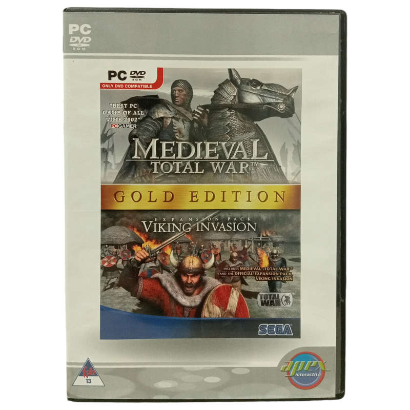 Medieval - Total War ,Viking Invasion - Expansion Pack Gold Edition PC (DVD)