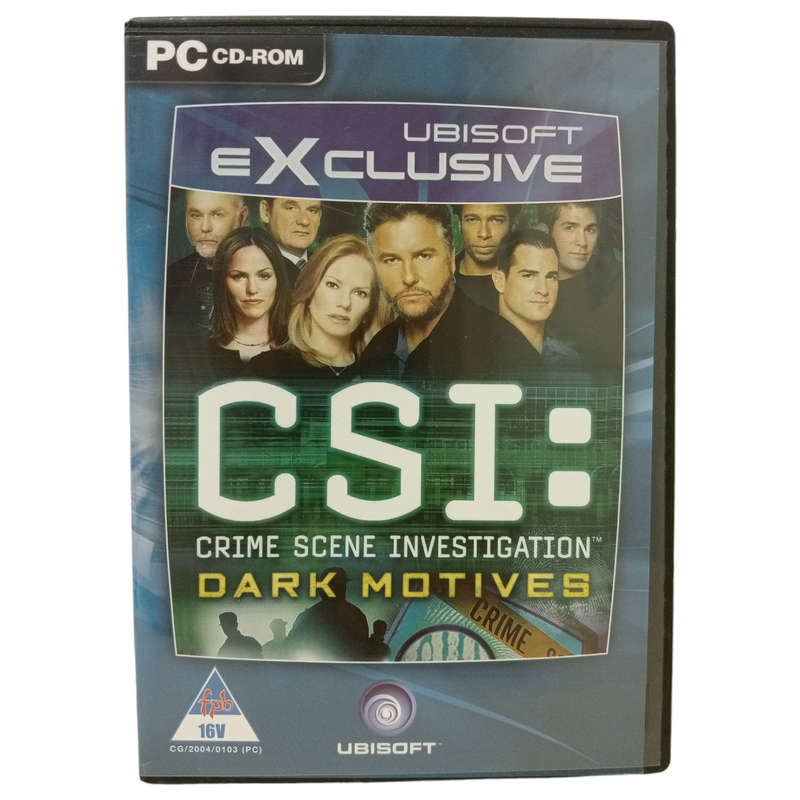 CSI: Crime Scene Investigation - Dark Motives PC (CD)
