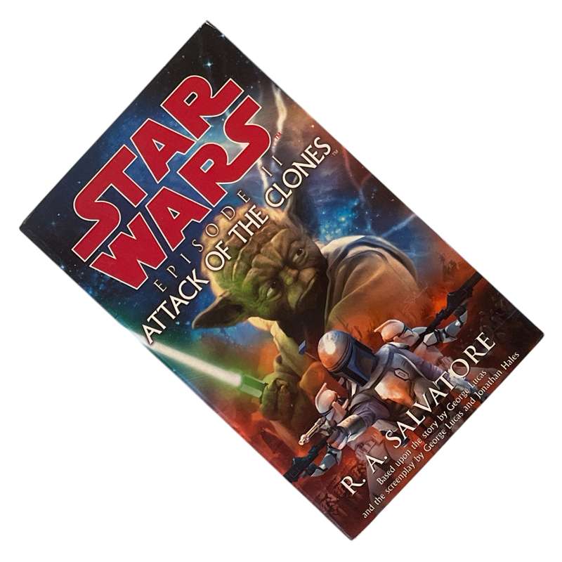 2003 Star Wars - Episode 2 - Attack Of The Clones by R. A. Salvatore Softcover